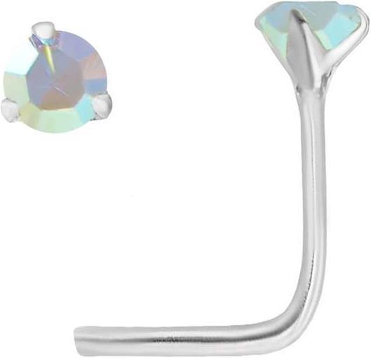 Produktbild Bijouteria Nasenpiercing (Silber 925, Kristall)