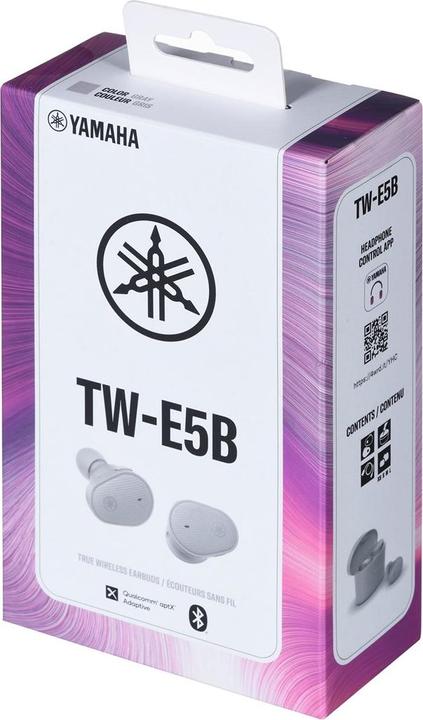 Immagine prodotto Yamaha TW-E5B-GY cuffie wireless TWS, colore grigio (ANC, 30 h, Cablato)