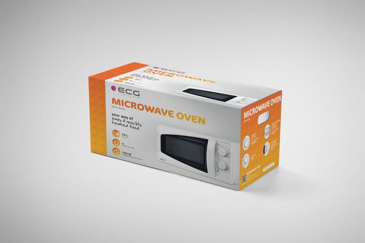 Produktbild ECG MTM 2070 W, 20 L, 700 W, Baltas (20 l)