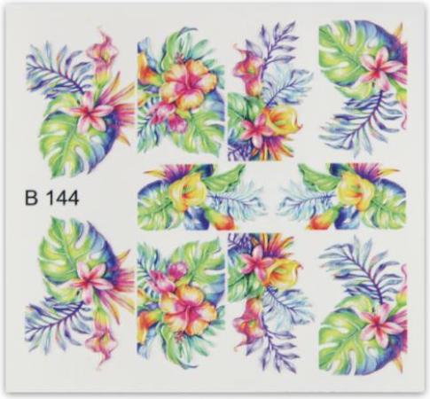 Actual product image BrillBird Nail Sticker (B144) - 3D (Nail varnish dryer)