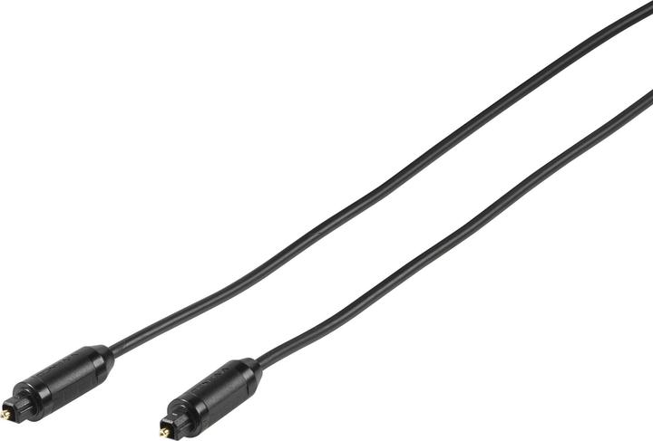 Produktbild Vivanco Lichtleiterkabel, Toslink-Toslink, verg. Kontakte, 5m (5 m)