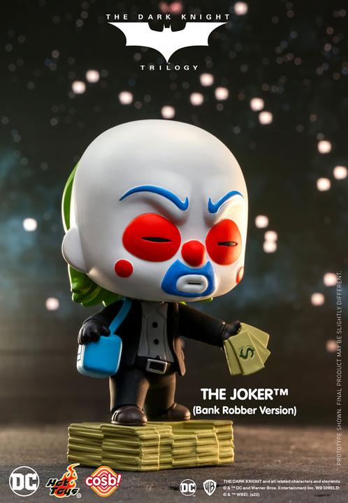 Produktbild Hot Toys The Dark Knight Trilogy figurine Cosbi The Joker (Bank Robber) 8 cm