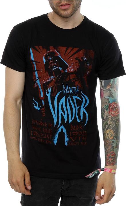 Image du produit Star Wars - T-shirt DARTH VADER ROCK POSTER - Homme (XL)