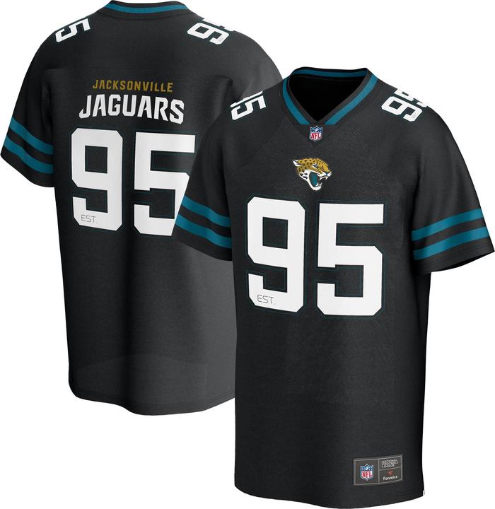 Image du produit Fanatics Jacksonville Jaguars NFL Poly Mesh Supporters Jersey (L)