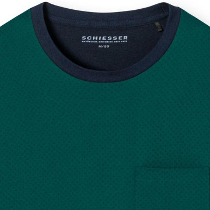 Actual product image Schiesser Essentials Nightwear Pyjamas Long Sleeve (L)