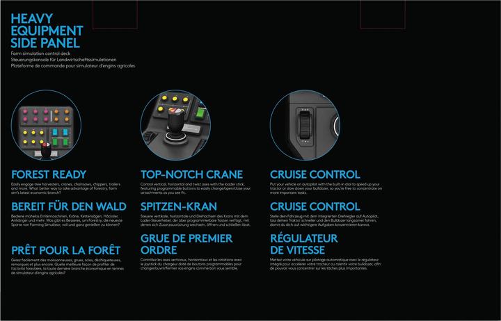 Actual product image Logitech G Saitek Farm Sim Vehicle Side Panel (PC)