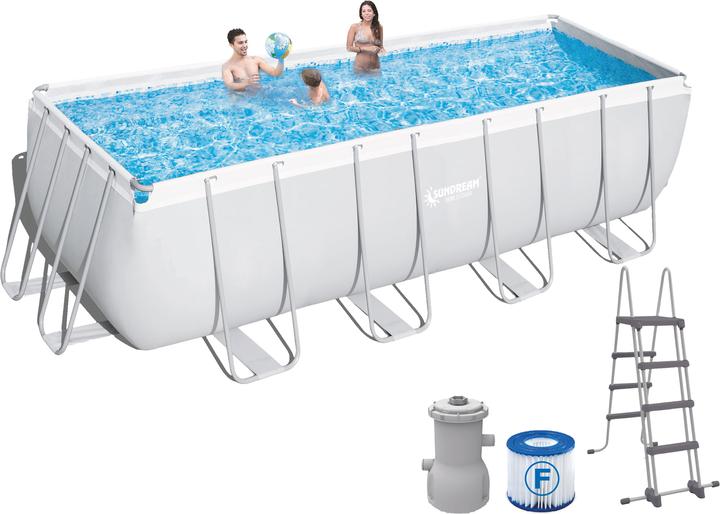 Produktbild Sundream Set mit Pumpe und Leiter (450 x 220 x 122 cm)