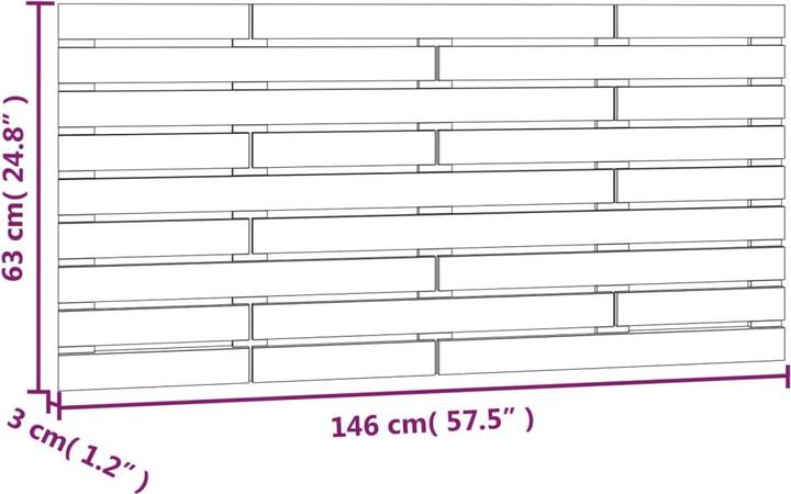 Immagine prodotto VidaXL Oksiutka (146 x 3 x 91,5 cm)