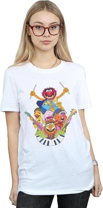Immagine prodotto Disney The Muppets Dr Teeth And The Electric Mayhem Maglietta Ampia Donna (L)