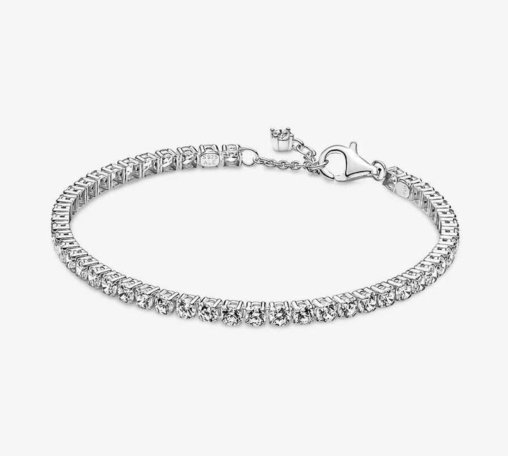 Produktbild Pandora Funkelndes Tennisarmband (18 cm, Sterling Silber 925)
