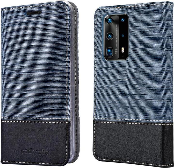 Produktbild Cadorabo Book Jeans Optik Cover (Huawei P40 Pro+)