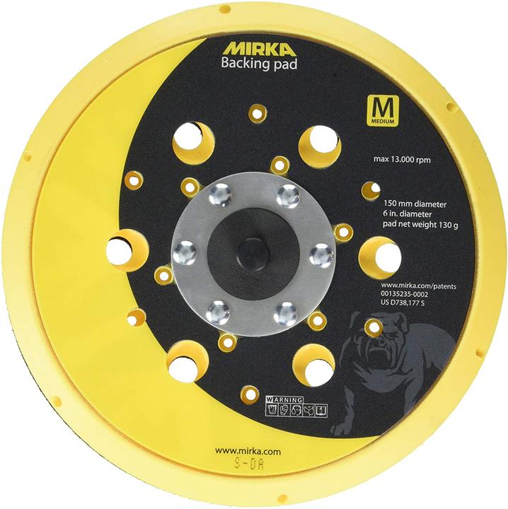 Mirka 8292605011 Schleifteller Abranet 516 Zoll Grip 48L Medium, 150 mm (MEDIUM)