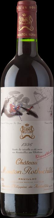 Actual product image Château Mouton-Rothschild Ch. Mouton-Rothschild (1 x 75 cl, 1996)