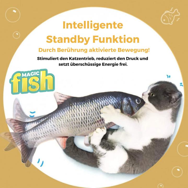 Produktbild Best direct Magic Fish (Plüschspielzeug Katze)