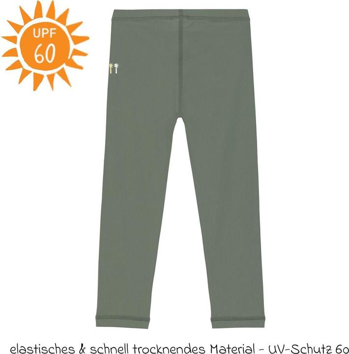 Image du produit Lässig Baby-Bademode Bade-Leggings LSF Beach Leggings - Deep Olive (86)