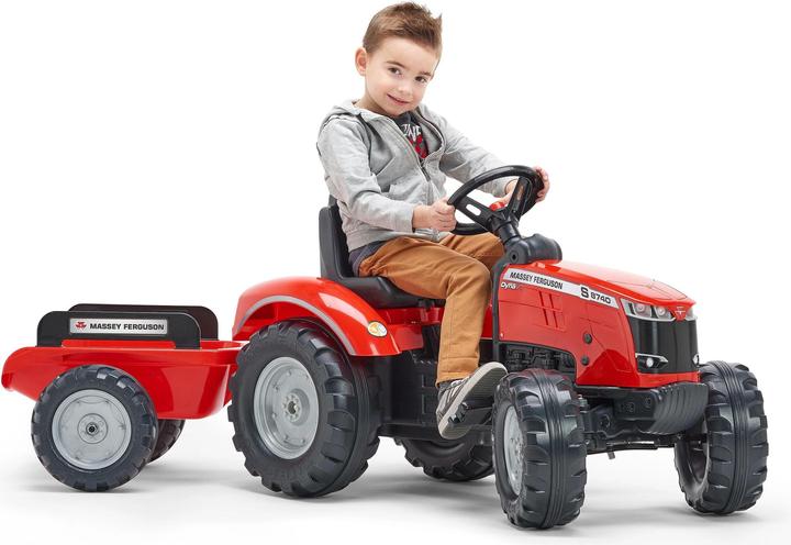 Image du produit Falk Toys Tracteur Massey Ferguson + annexe L