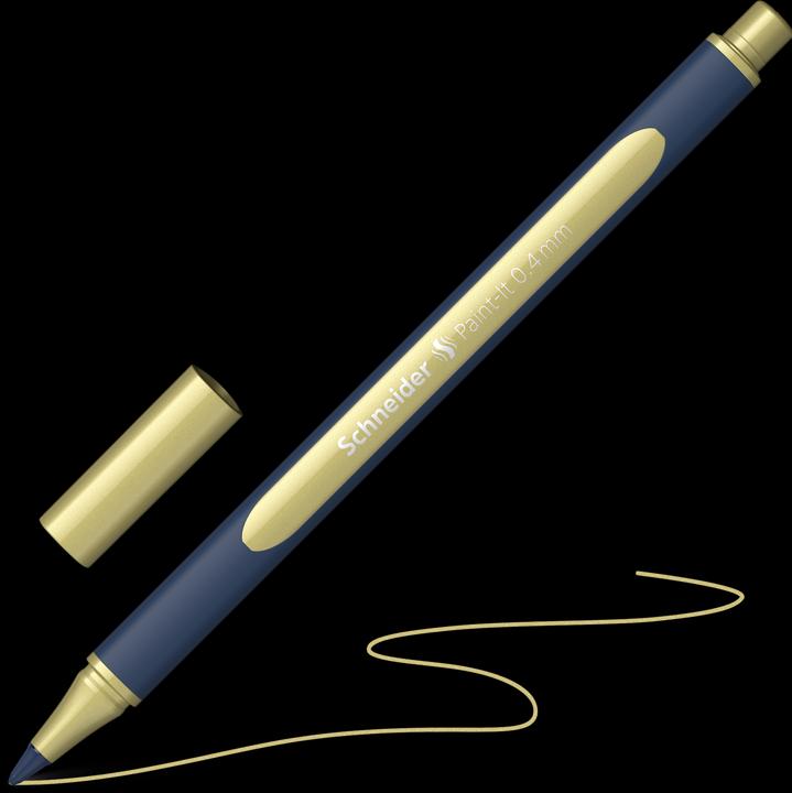 Actual product image Schneider Paint-it rollerball (gold metallic, 1 x)