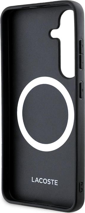Image du produit Lacoste Case Iconic Petit Pique Woven Logo MagSafe to Samsung Galaxy S25 Plus black (Samsung Galaxy S25+)