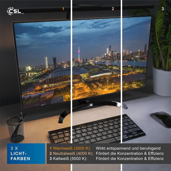 Produktbild CSL Monitorlampe