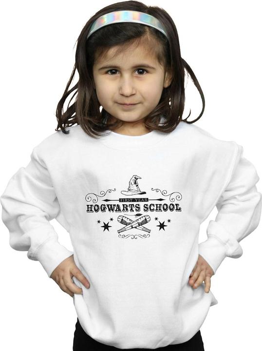 Actual product image Girls Hogwarts First Year Sweatshirt (128)
