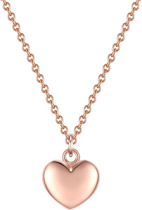 Glanzstücke München Damen Sterling Silber roségold 40,0 cm Basiskette + 5,0 cm Verlängerung - 28379 (Sterling Silber, 40 - 45 cm)