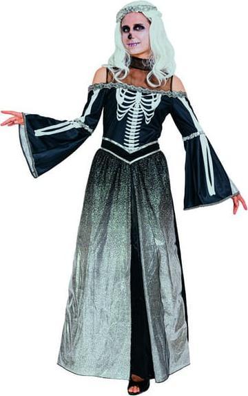 Produktbild MICA Festival Kostüm - Skelett Prinzessin - Erwachsene - in verschiedenen Grössen 40/42 (42)