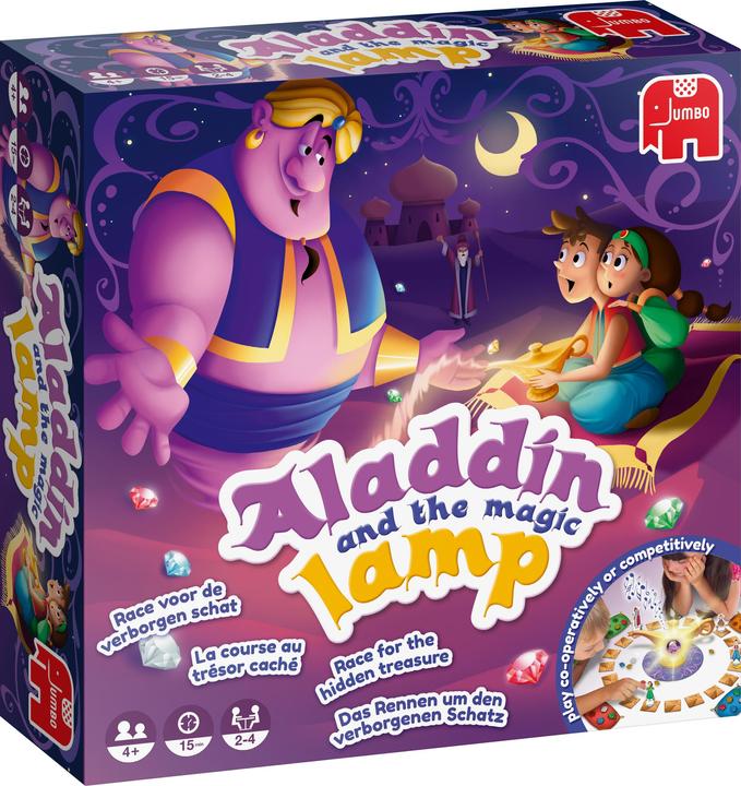 Actual product image Jumbo Aladdin and the magic lamp (German, French, Italian)