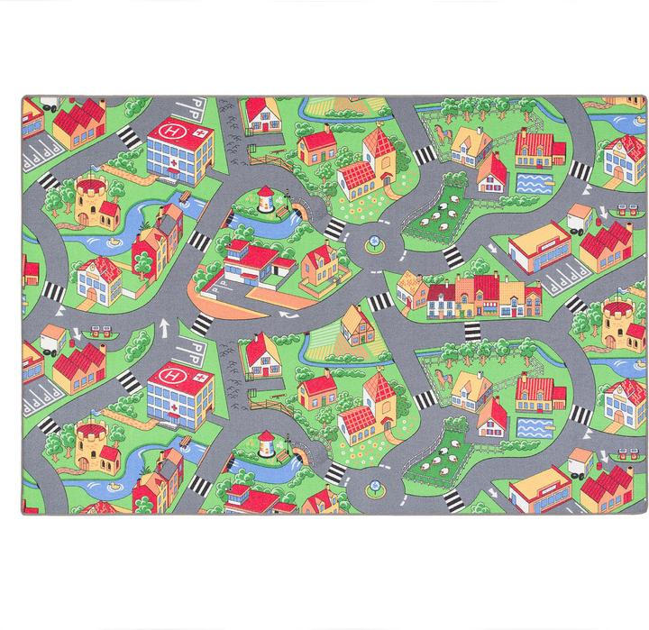 Actual product image Snapstyle Kids Play Carpet Little Village (200 x 200 cm)