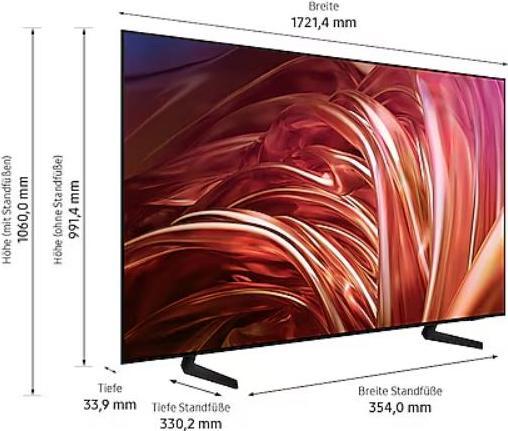 Actual product image Samsung GQ77S85DAE (77", S85D, OLED, 4K, 2024)