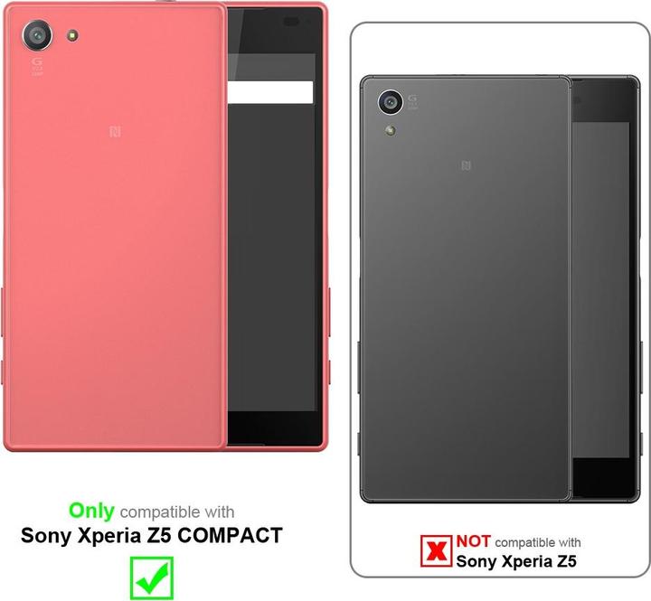 Actual product image Cadorabo Book with 3 card slots cover (Sony Xperia Z5 Compact)
