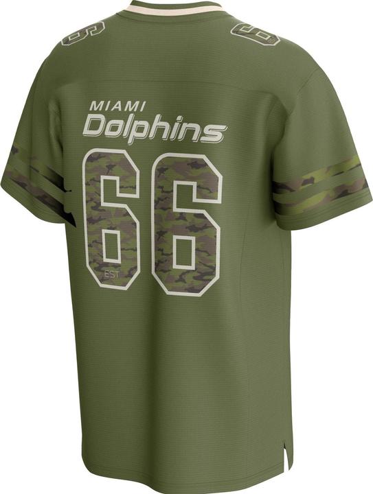 Image du produit Fanatics Miami Dolphins NFL Supporters Jersey olive camo (S)