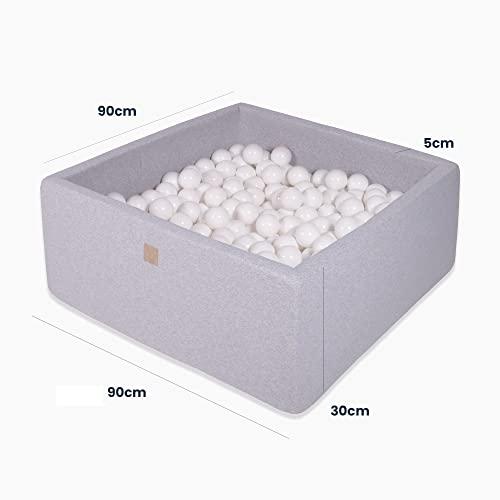 Immagine prodotto Activity Board Piscina di palline per bambini - piscina quadrata 90x90x40cm per bambini con 200 palline, in