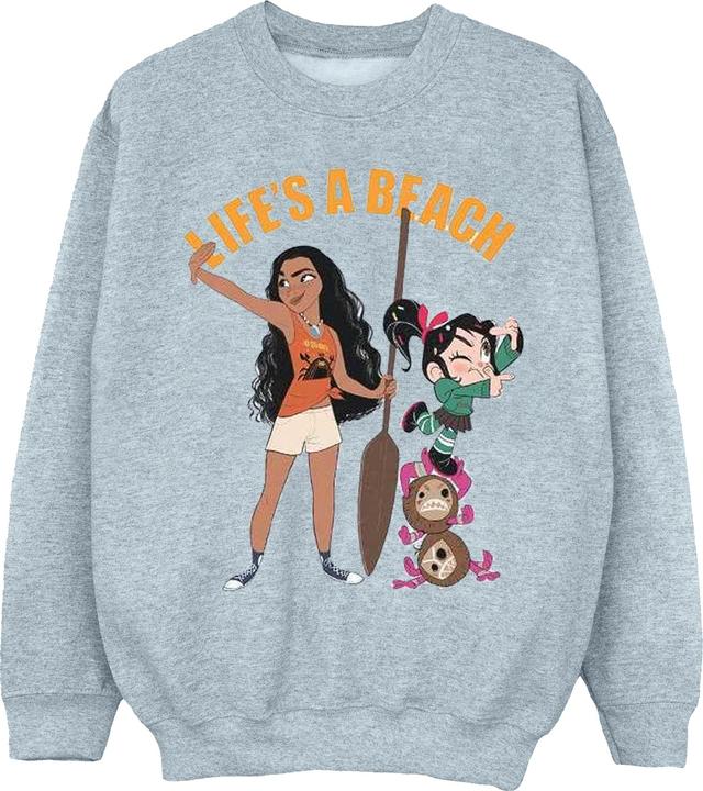 Image du produit Disney - Sweat WRECK IT RALPH MOANA AND VANELLOPE - Femme (XL)