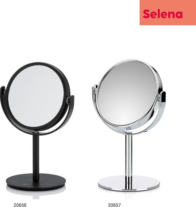 Produktbild Kela Standspiegel Selena schwarz