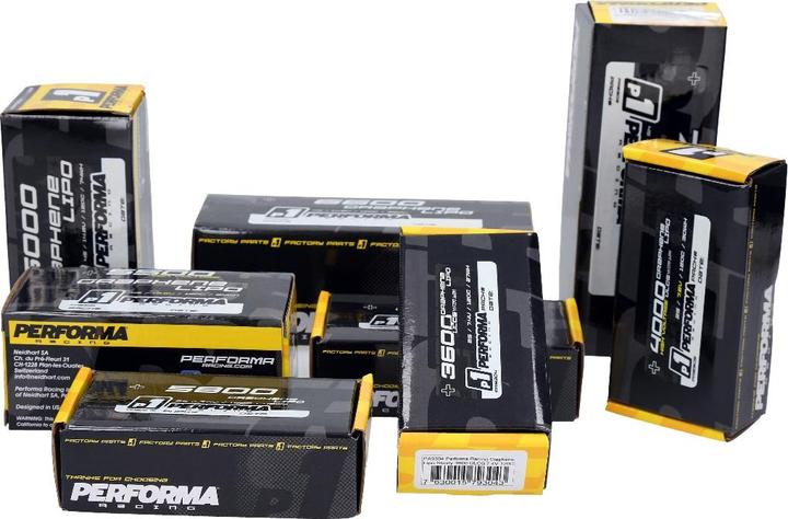 Produktbild Performa Racing Graphene Lipo Shorty 3600 ULCG 7.4V 120C (7.40 V, 3600 mAh)