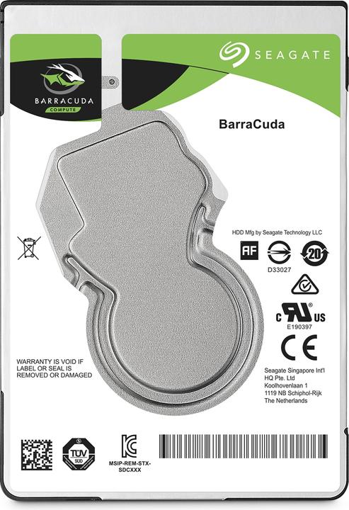 Seagate Barracuda ST4000LM024 hard disk interno 2,5" 4 TB Serial ATA III (4 TB, 2.5")
