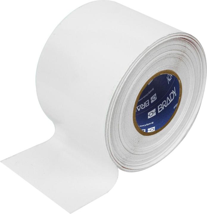 Produktbild Brady THTC-63-439-WT, Vinyl, Weiss, seidenmatt, 63.00 mm x 40.00 m, permanent, Endlos