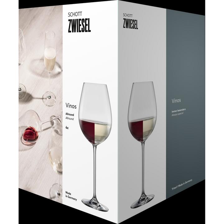 Image du produit Schott Zwiesel Verre polyvalent Vinos 1 4 pièces (60.80 cl, 4 Verres, Verres à vin blanc)