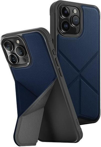 Productafbeelding Uniq Hoesje Transforma iPhone 15 Pro Max 6,7" Magclick Opladen niebieski/elektrisch blauw (Apple iPhone 15 Pro Max)