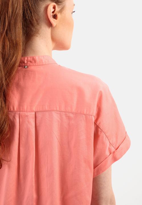 Produktbild Camel Active Baumwollbluse mit Stehkragen (S)