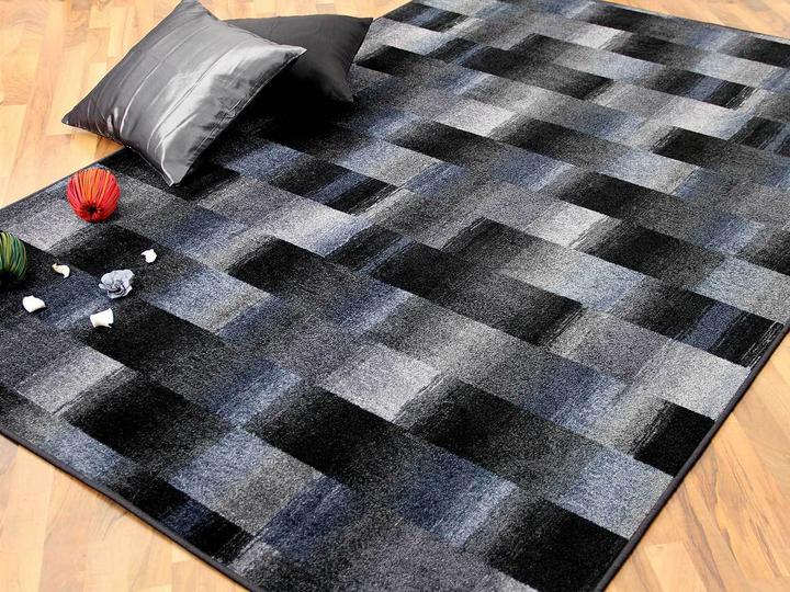 Image du produit Snapstyle Tapis en velours de créateur Mystic Karo (100 x 200 cm)