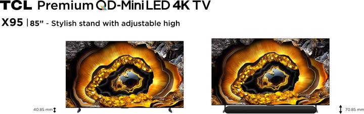 Produktbild TCL 85X955 (85", Mini-LED, LED, 4K, 2023)
