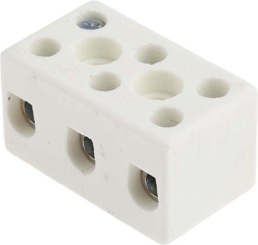 Actual product image Rs Pro 3way ceramic terminal block