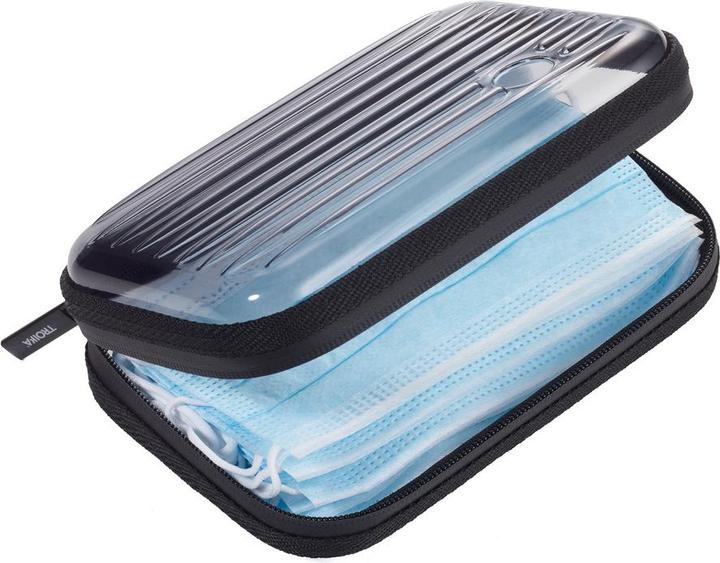 Produktbild Troika CLEAR CASE Reiseetui, schwarz/transparent (Tasche)