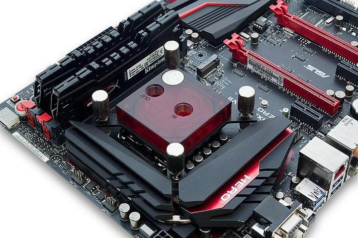 Actual product image EKWB EK Supremacy EVO RED Edition
