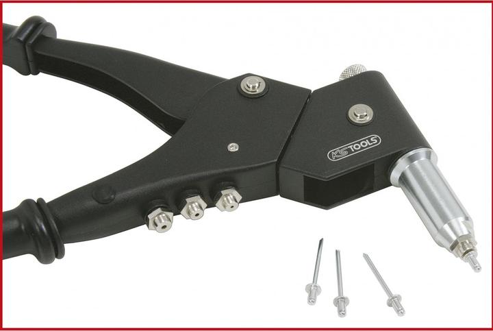 Produktbild KS Tools Universal-Handnietzangen-Satz. 10-tlg. 150.9610 (290 mm)