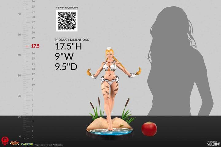 Actual product image PCS Street Fighter statuette 1/4 Cammy: Player 2 44 cm