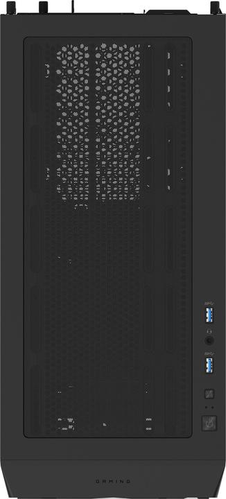 Actual product image Gigabyte CASE MIDITOWER ATX W/O PSU/GB-C102G BLACK (mATX, Mini-ITX)