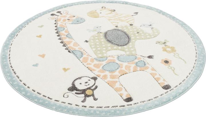 Immagine prodotto Pergamon Tappeto per bambini Maui Kids Safari Animali (120 x 120 cm)