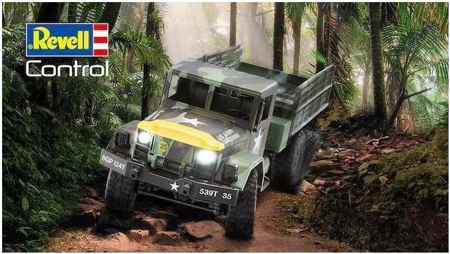Immagine prodotto Revell Camion US Army Truck 6x6 1:16, RTR